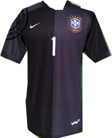 Brazil Nike Brazil GK away 06/07