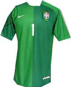 Brazil Nike Brazil GK home 06/07