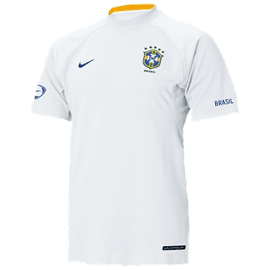 Brazil Nike Brazil Short Sleeve Training Top 06/07 (White)