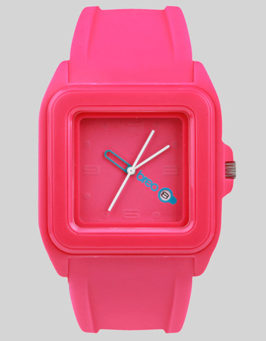 Breo Cube Watch - Pink