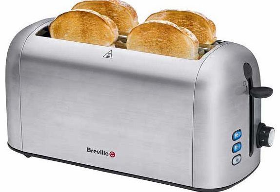 Breville VTT550 4 Slice Toaster - Stainless Steel