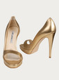 brian atwood shoes gold