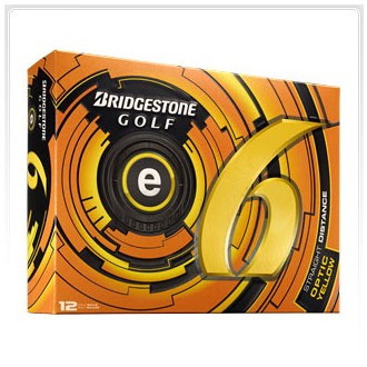 Bridgestone E6 Optic Yellow Golf Balls (12