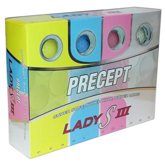 Bridgestone Precept Lady SIII Golf Balls (12 Balls) 2012