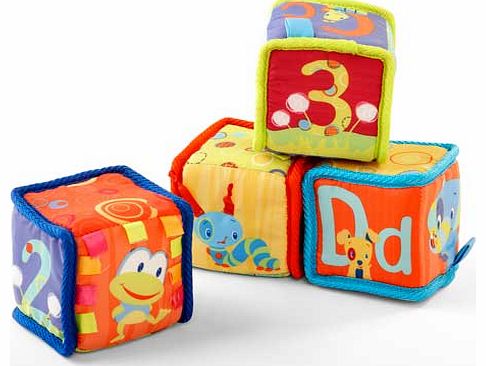 Bright Starts Grab and Stack Blocks Activity Toy