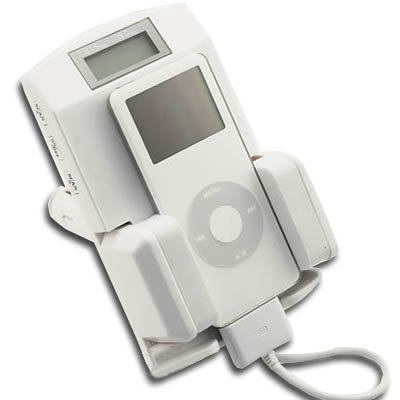 Brilliant Buy iPod 3 in 1 car kit with LCD display
