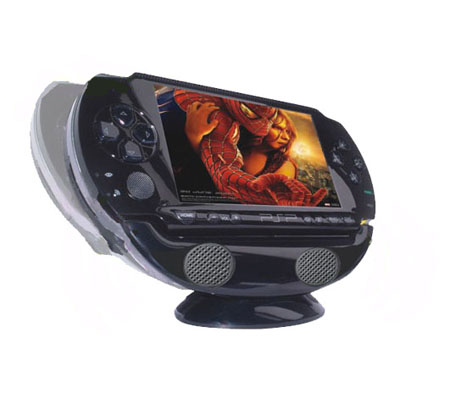 psp charge station with speaker