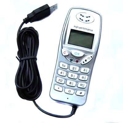 Brilliant Buy Sype USB Phone with LCD