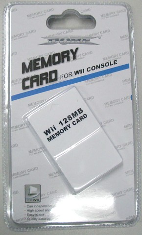 Wii 128mb memory card for Nintendo wii