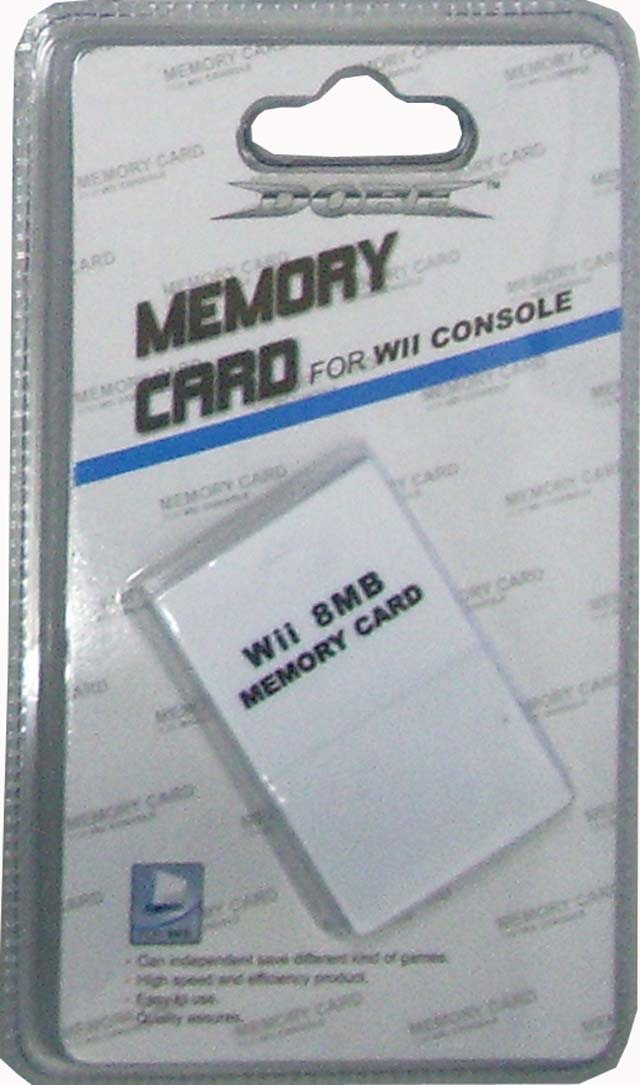 Wii 8mb memory card for Nintendo wii