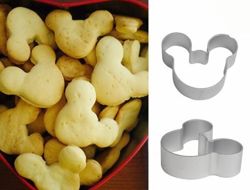 Cute Mickey Mouse Cookie Fruit Cutter Fondant Cakes Craft Decorations Tool