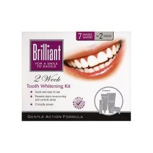 BRILLIANT Tooth Whitening Kit 7 shades whiter in