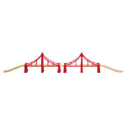 Brio Classic Accessory Double Suspension Bridge