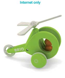 brio Pull along Helicopter