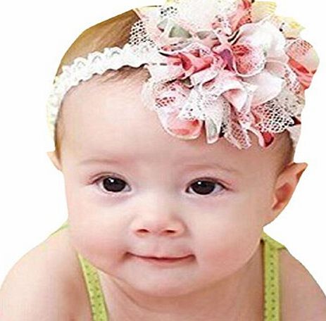 Brisky Babies Headband, Brisky Flower Girl Lace Infant Hair Weave Baby Accessories