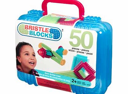 Bristle Blocks Basic Builder Bucket with 50 Pieces