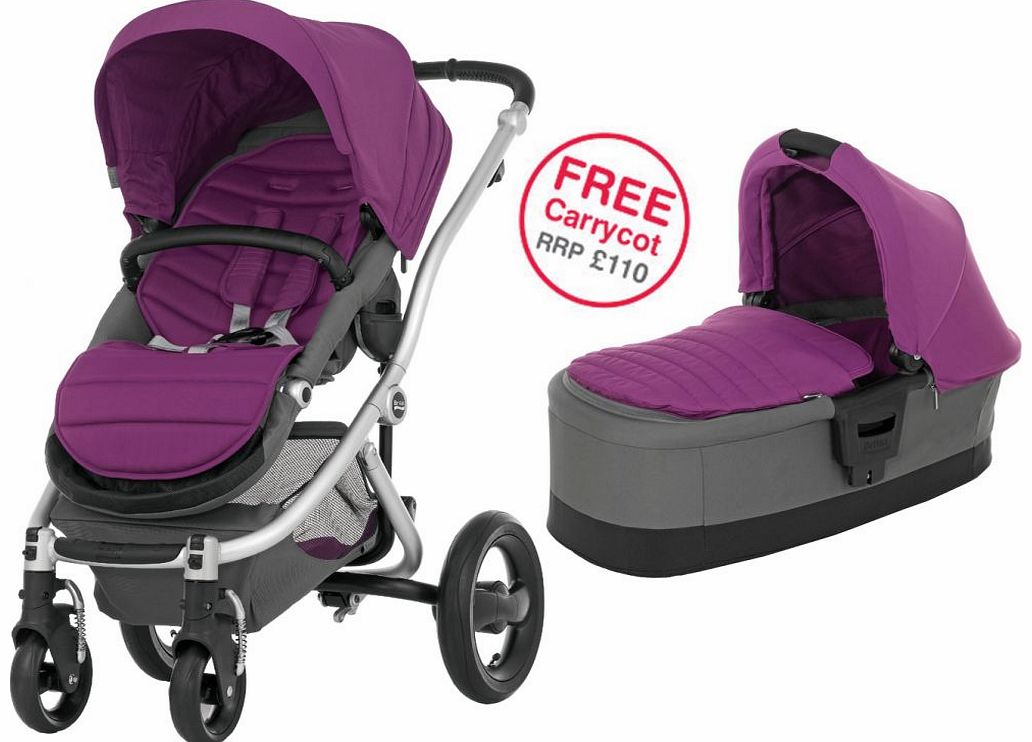 Affinity Silver Stroller Cool Berry 2014