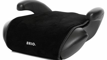 Brio backless booster seat safety child car (black)