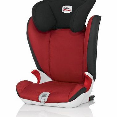 Britax KIDFIX SL Group 23 4 - 12 Years High-Backed Booster Car Seat (Chili Pepper)