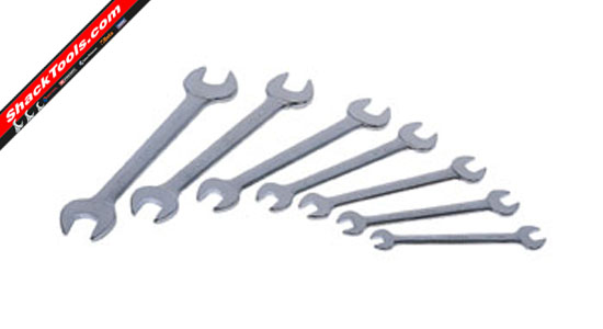 britool NB231E 7 Piece A/F Open Jaw Spanner Set