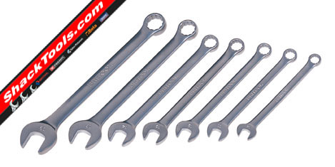 ND130A 7 Whitworth Combination Spanner Set