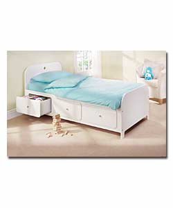 Single Bed with Sprung Mattress