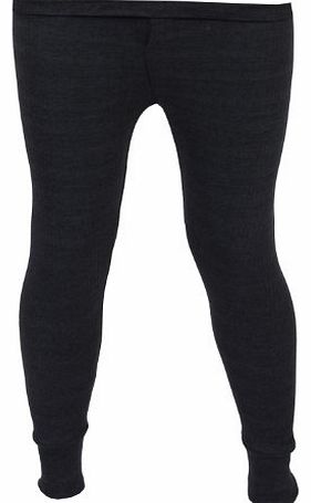 Children Long Johns / Pants / Bottoms Thermal Underwear Size:12-13 Years Colour:Charcoal / Dark Grey