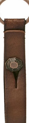 Brixton Mens Brixton Agent Key Chain Gift - Brown/copper