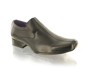 Leather Look Formal Shoe
