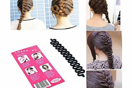Broadfashion Fashion French Hair Braiding Tool Roller With Magic hair Twist Styling Bun Maker