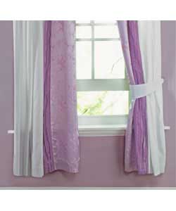 Pintuck Curtains Lilac