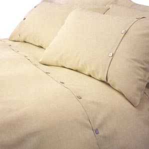 Slub Pillowcase- Standard- Limestone