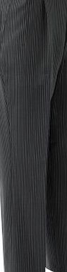 Brook Taverner - Morning Suit Striped Trouser Wool Grey/Black Stripe 32W x 31.5L