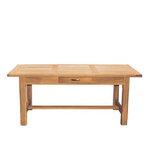 Brooklyn Oak Furniture Range Brooklyn Oak Refectory Table - Solid Oak table