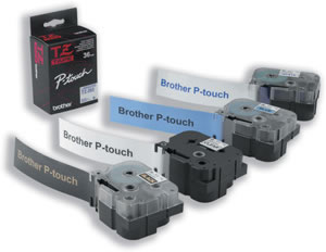 Brother P-touch TZ Label Tape 36mmx8m Black on