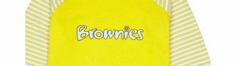 Brownie Long Sleeve Girls T-Shirt Yellow C36IN