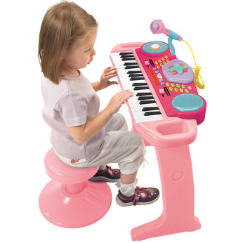 Bruin Preschool Pink Light Up Keyboard