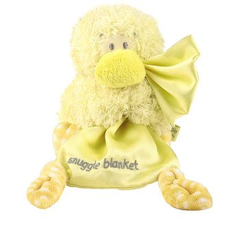 Snuggle Chums Musical Satin Blankie Toy - Duck