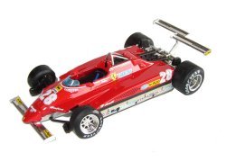 Brumm 1:43 Scale Ferrari 126 C2 1982 - GP Long Beach - Didier Pironi