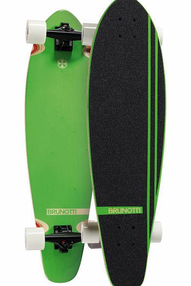 Ben Pintail Green Longboard - 36 inch