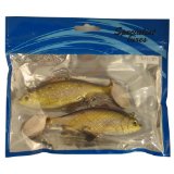 BRYTEC fishing bait lures hooks PACK OF 2PC, 12CM TROUT ROACH SOFT BAITS