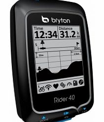 Rider 40T GPS Cycle Computer (Combo & HRM)