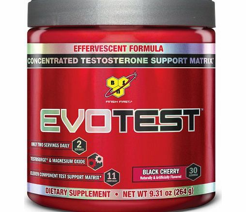 BSN 291g Evo Test Testosterone Support Black Cherry