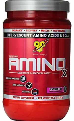 BSN Amino Watermelon Effervescent Instantized BCAA Powder 435g