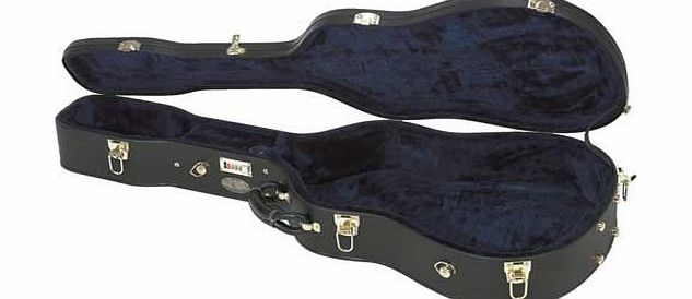 BSX 523124 Flat Top Economy Case for ES335 Semi Acoustic Guitar
