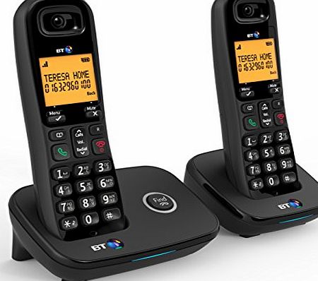 BT 1200 Nuisance Call Blocker Cordless Home Phone - Twin Handset Pack