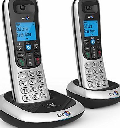 BT 2200 Nuisance Call Blocker Cordless Home Phone - Twin Handset Pack