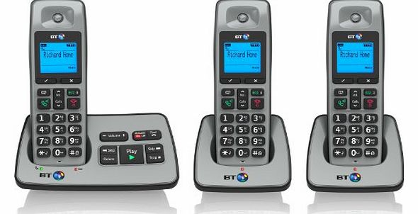 2500 Cordless DECT Phone with Answer Machine (Pack of 3)