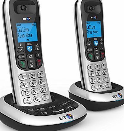 BT 2700 Nuisance Call Blocker Cordless Home Phone with Digital Answer Machine (Twin Handset Pack)