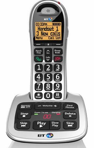 4500 Cordless Big Button Phone with Answer Machine and Nuisance Call Blocker
